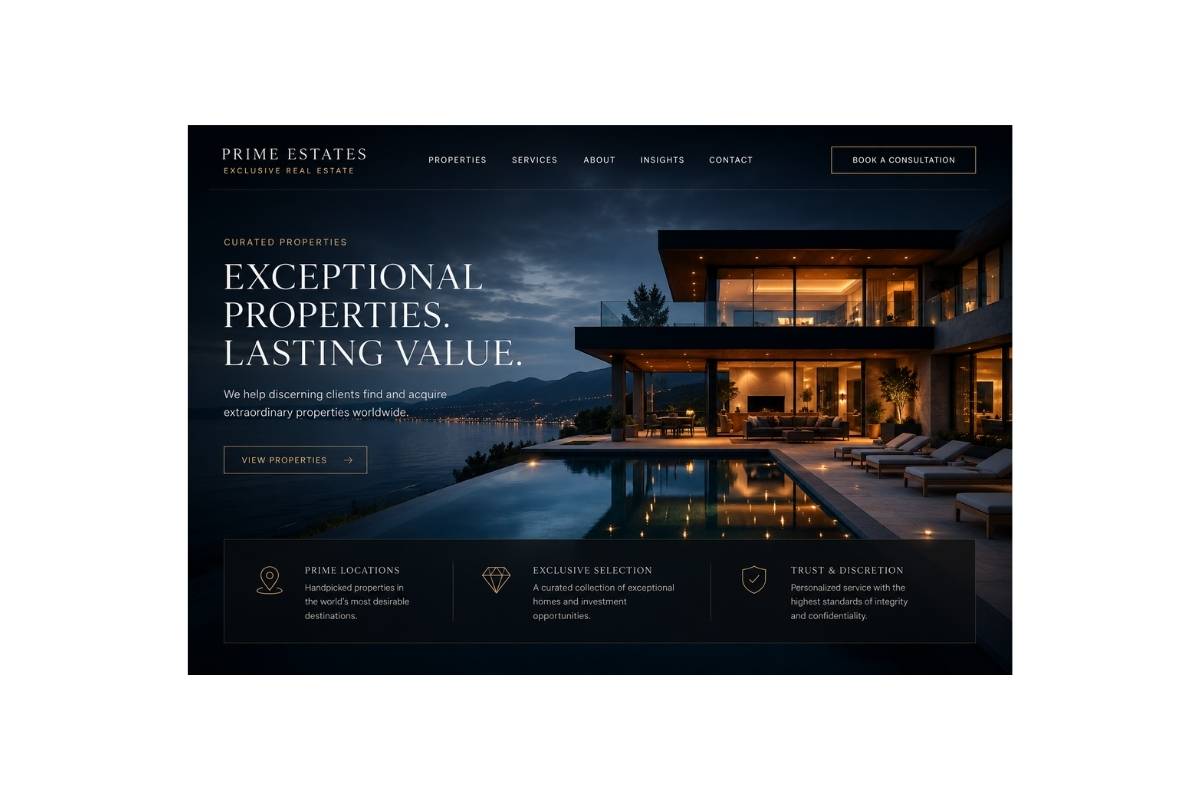 Real Estate Website
